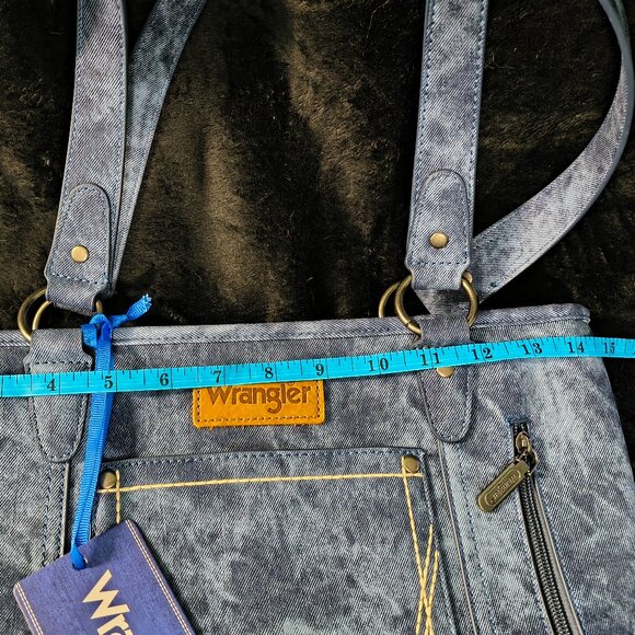 Wrangler Denim Blue Purse Brand New (332) - Picture 5 of 5
